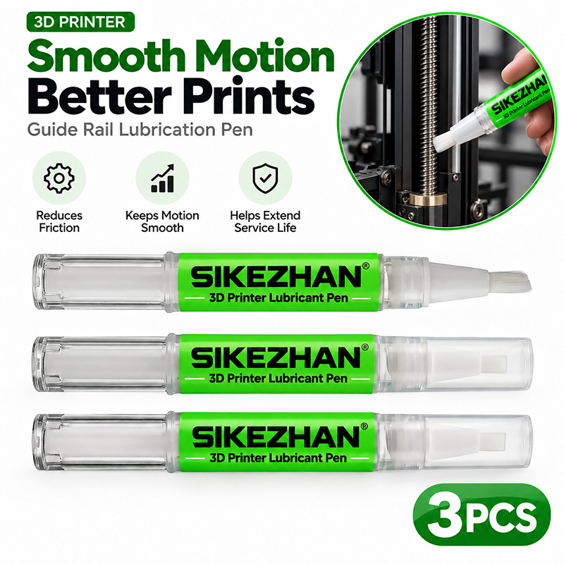 ปากกาหล่อลื่น 3 ชิ้น, แปรงหล่อ - 3D Printing Guide บทวิจารณ์และราคา